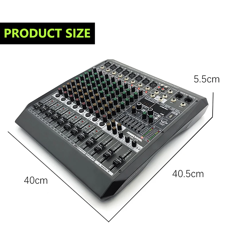 PMX8 Mixer Mezclador Studio 8 Channel, Mixer Audio DJ 8 Canali profesional mesin De Som profesional Digital