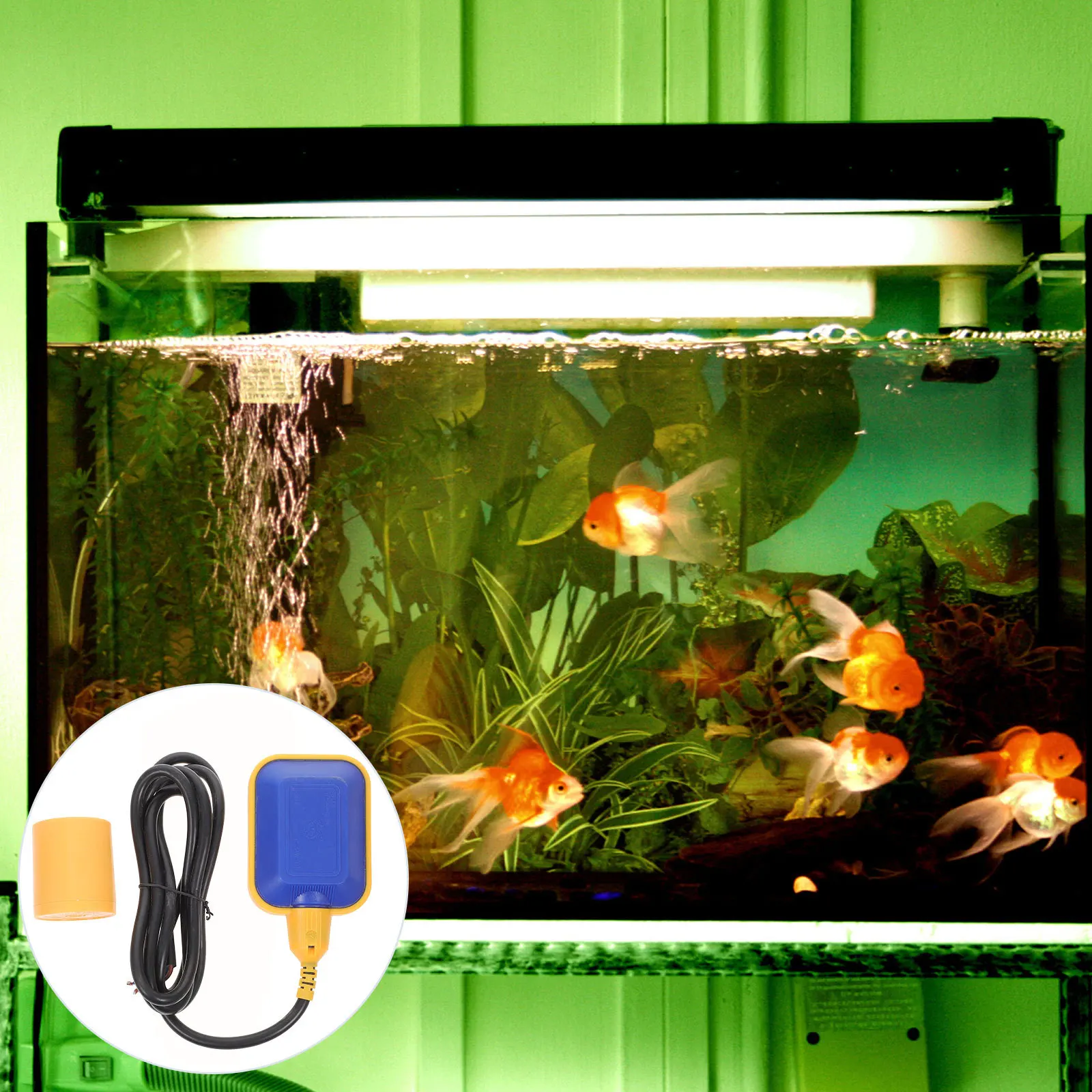 2 متر البلاستيك وحدة تحكم في المستوى المياه تعويم لمضخة الخزان صمام التحكم الآلي السائل مستوى التبديل خزان المياه صمام الطوف