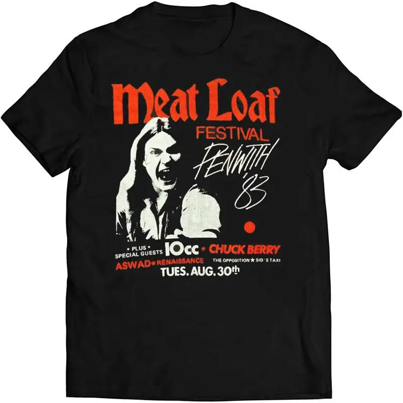 

Футболка Meat Loaf Festival мужская все размеры S 2345XL