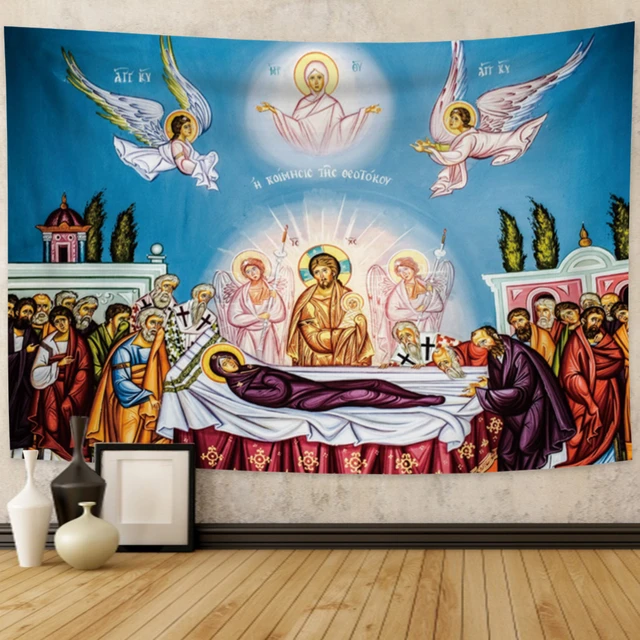Church tapestry wall hangings hotsell