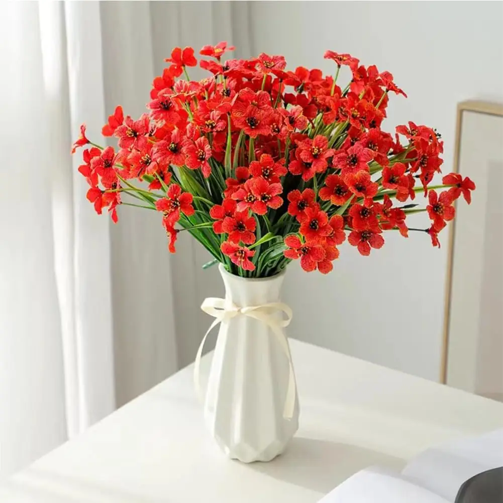 Origami Ceramic Vase with Ribbon, 7.9