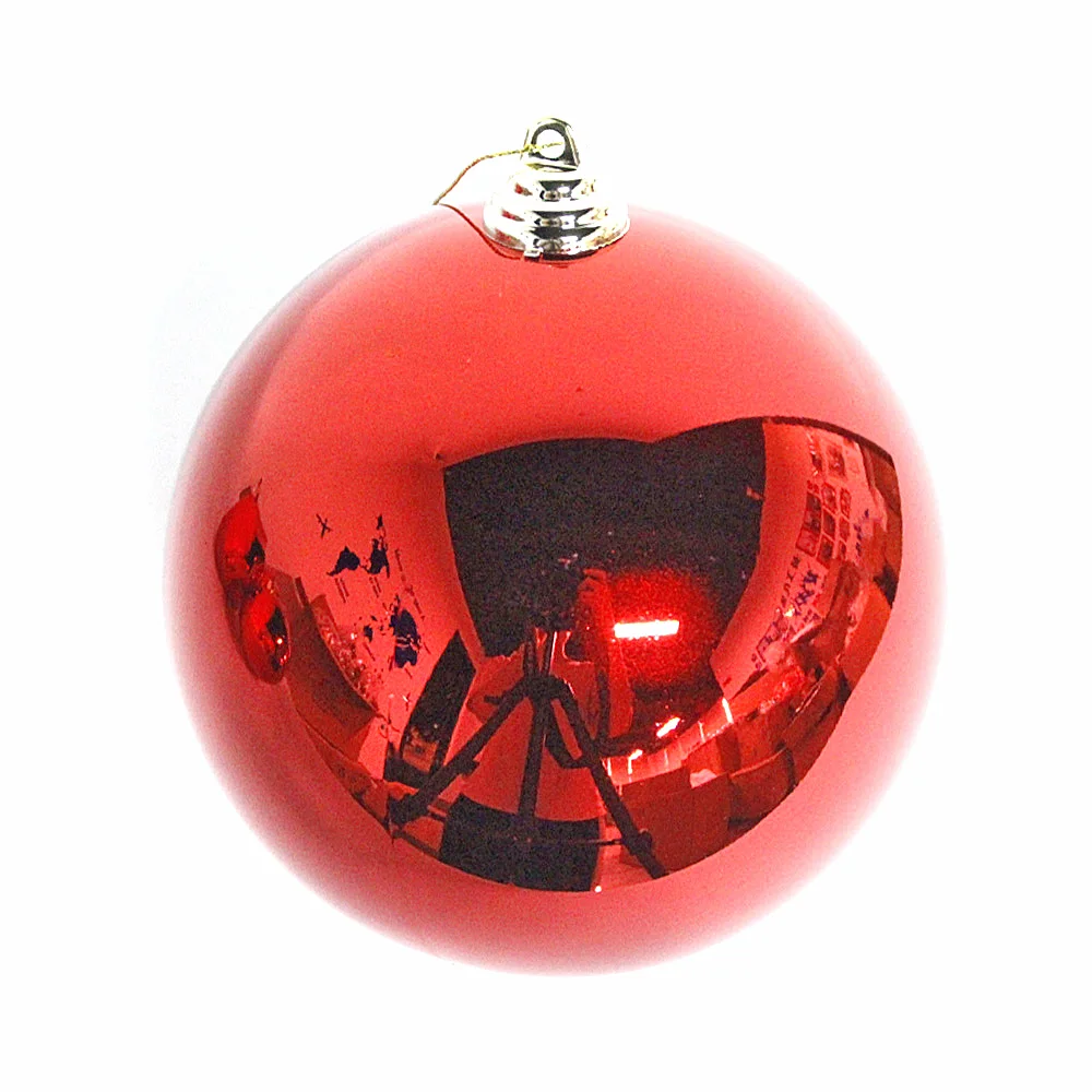 New design cheap 8 cm plastic Christmas ball for Christmas decoration and party decoration