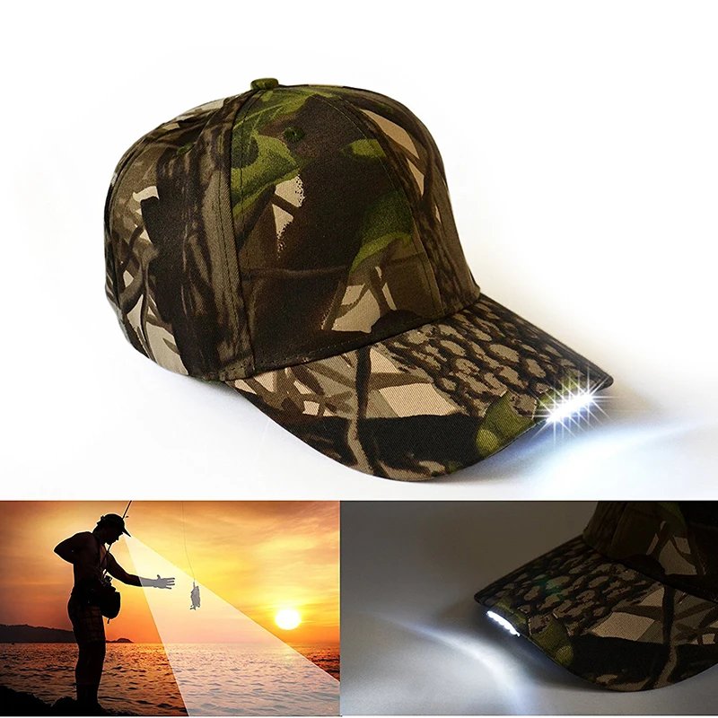 Led Light Flashlight Weather-resistant Stylish And Functional Convenient Hands-free Lighting Versatile Led Fishing Hat