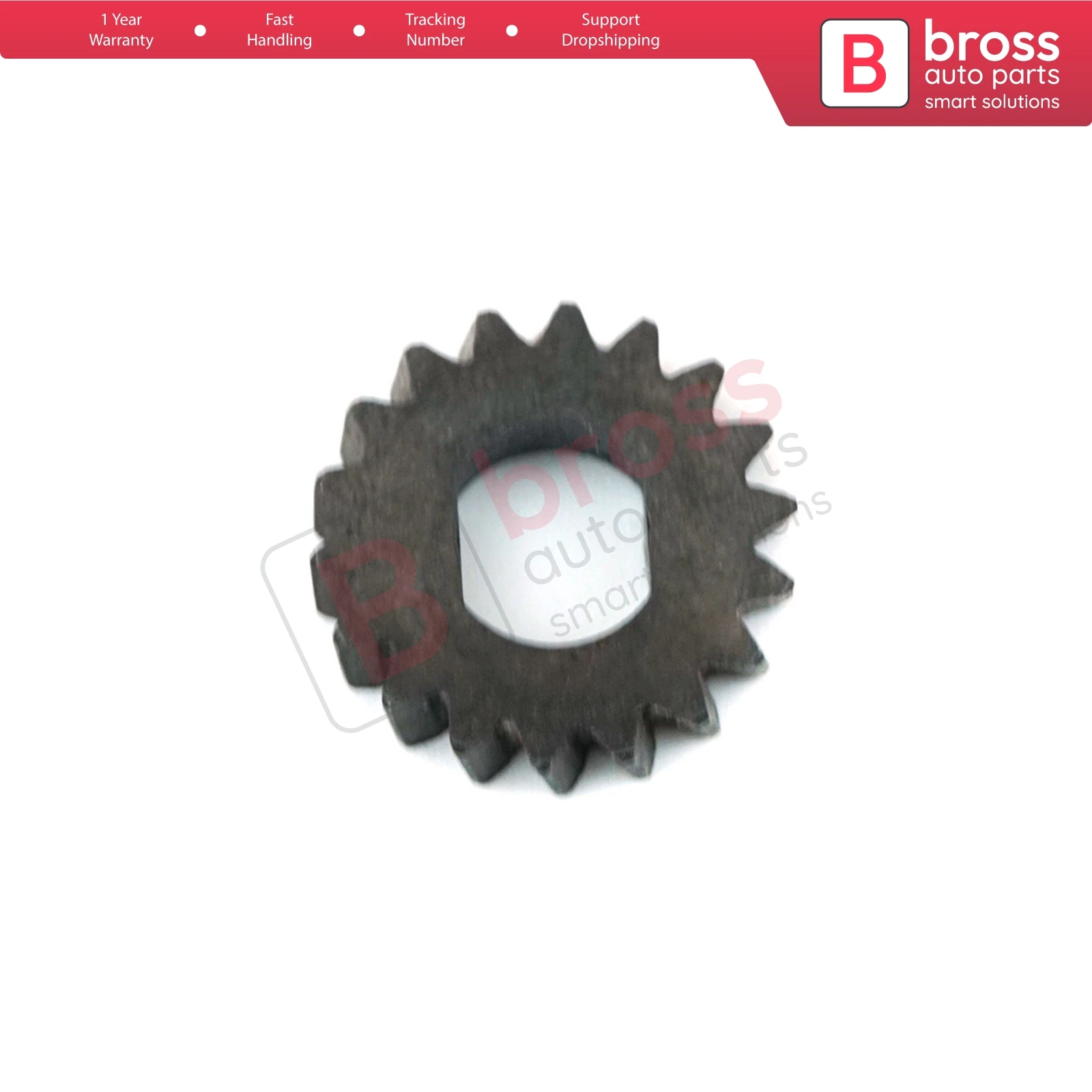 BSR602 Sunroof Motor Cog Metal Repair Gear 18-Teeth 4B0959591, 8D0959591A for Audi A4 A6 VW Golf 4 Bora Made in Turkey