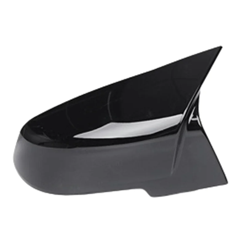 

Глянцевый черный сменный чехол для боковых зеркал заднего вида автомобиля, колпачки для зеркал двери автомобиля, чехол для зеркала двери автомобиля