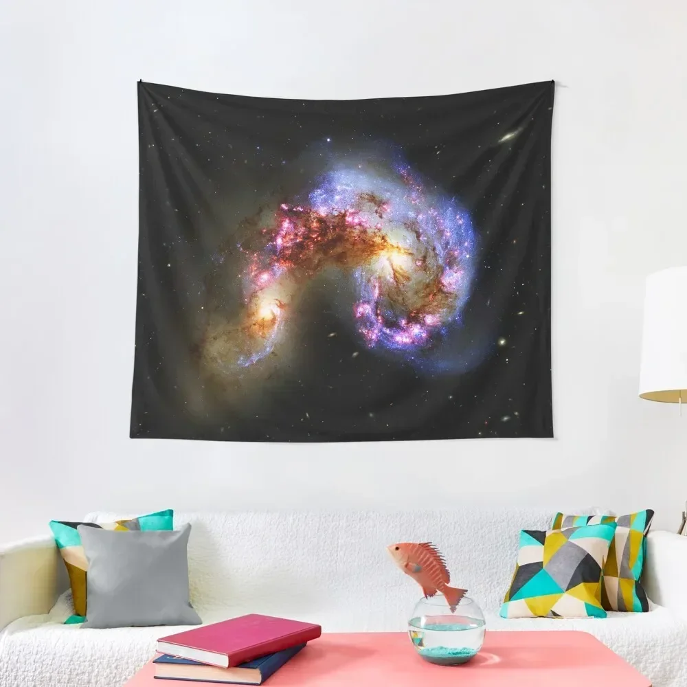 

The Antenna Galaxies Tapestry Bedroom Decorations Funny Tapestry