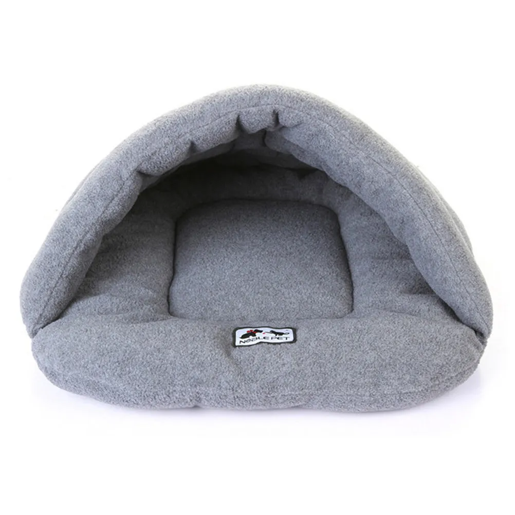 

Slipper Shape Pet Cave Bed Warm Kennel Nest for Small Dogs Cats Puppies Kittens Rabbits Guinea Pigs Cotton-Padded Cozy Sleeping