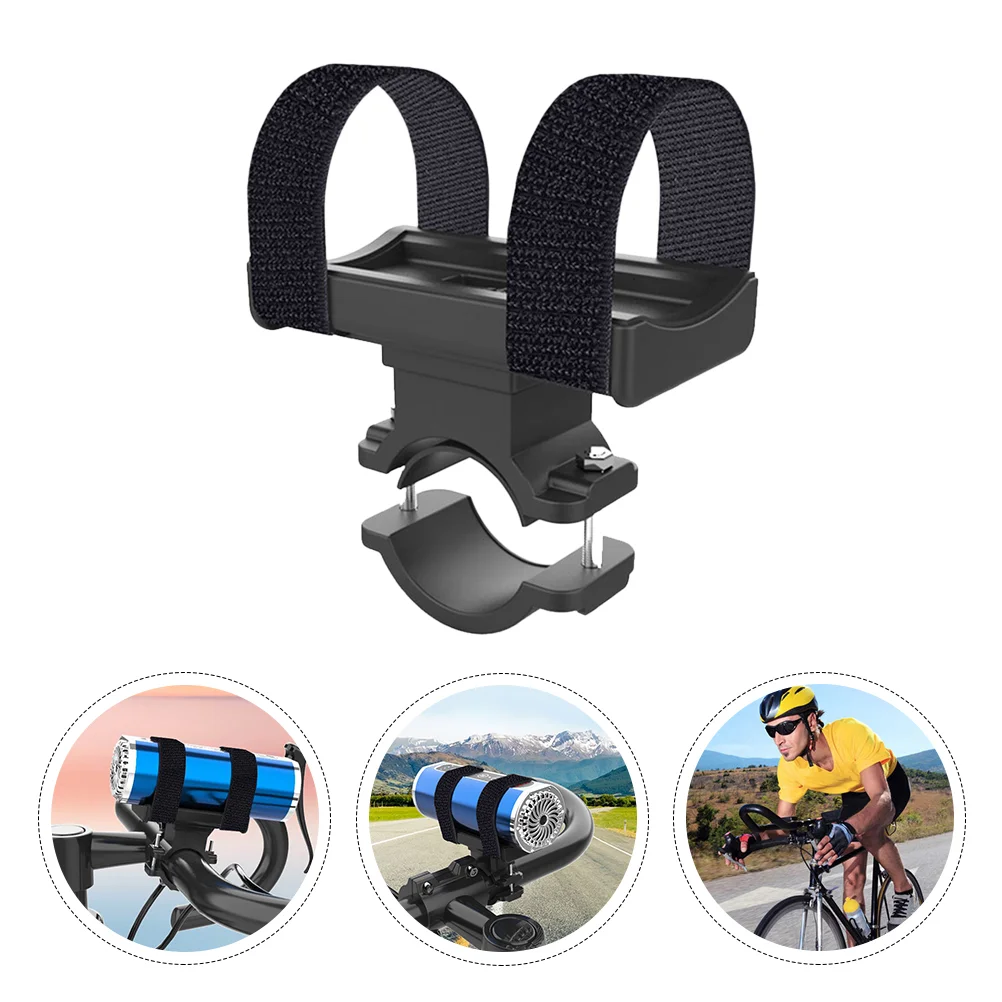 

Mountain Bike Torch Holder Flashlight Bracket Shelf Stand Handlebar Multifunction