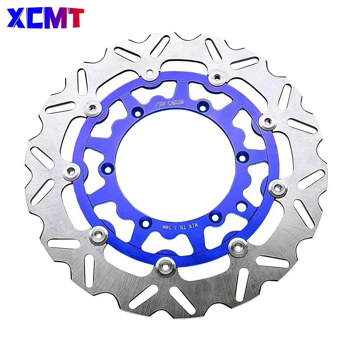 320MM Oversize Front Wavy Floating Brake Disc Rotor For 1998-2020 2005 2006 2007 2008 YZF PMZ RMZ PMX KXF CR CRF SX XC EXC XCW