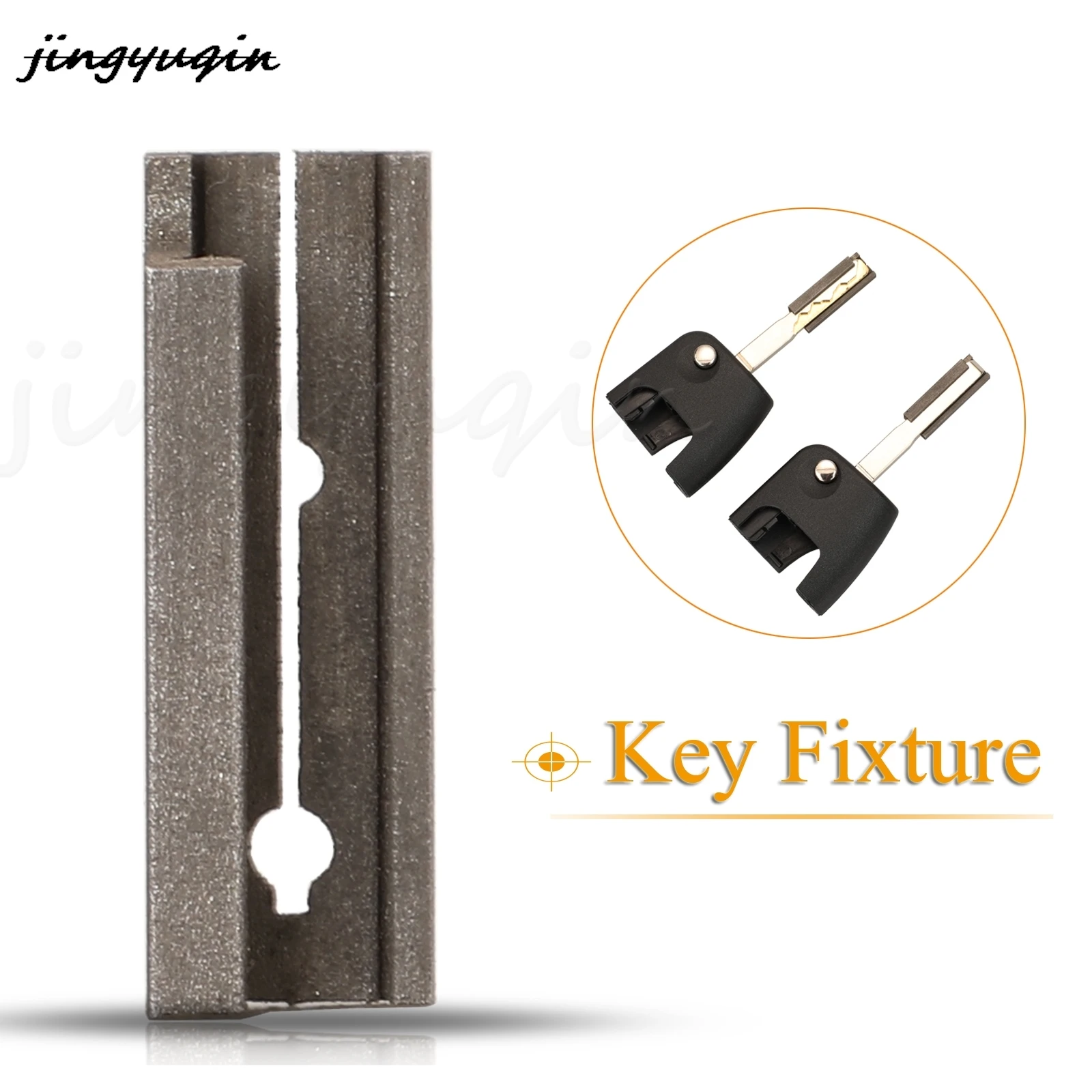 jingyuqin 5pcs Replacement HU101 Key Duplicating fixture Clamp (manual machine) For Ford Car Key Copy Tool Set