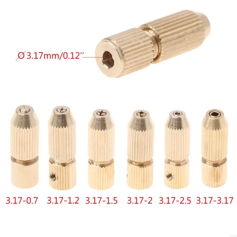 K3KD 1 PC 2.3mm 3.17mm Micro Clamp Clamp Thuck Chuck 0.7-3.2 مم عمود محرك كهربائي