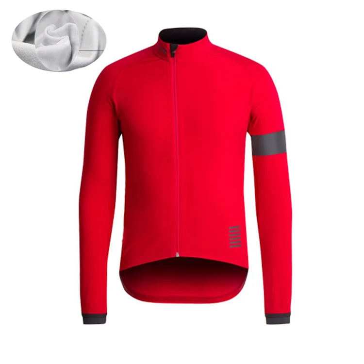 Winter 2019 Long Thermal Fleece Cycling Jersey Men Clothing Bicicleta Maillot Equipacion Ciclismo Bike Clothes coat Raphaing