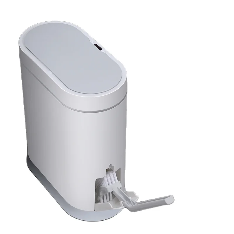 New hot selling Hotel/kitchen trash can Automatic intelligent sensing trash can Brush TOILET dustbin