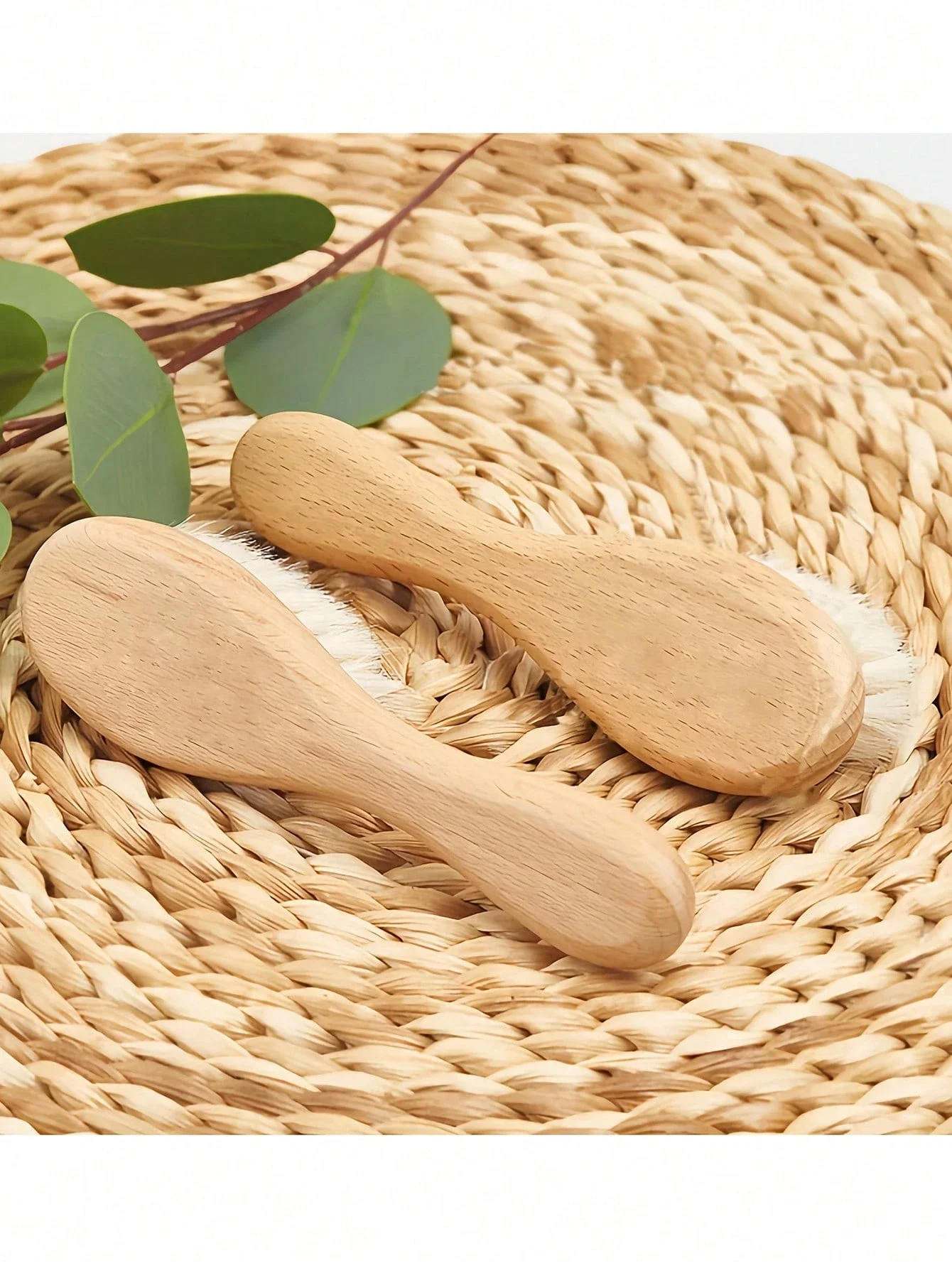 Cepillo suave para baño de bebé de tamaño pequeño, adecuado para lavado de cara de bebé, limpieza del cabello del bebé, regalo de Baby Shower para recién nacido, 1 ud.