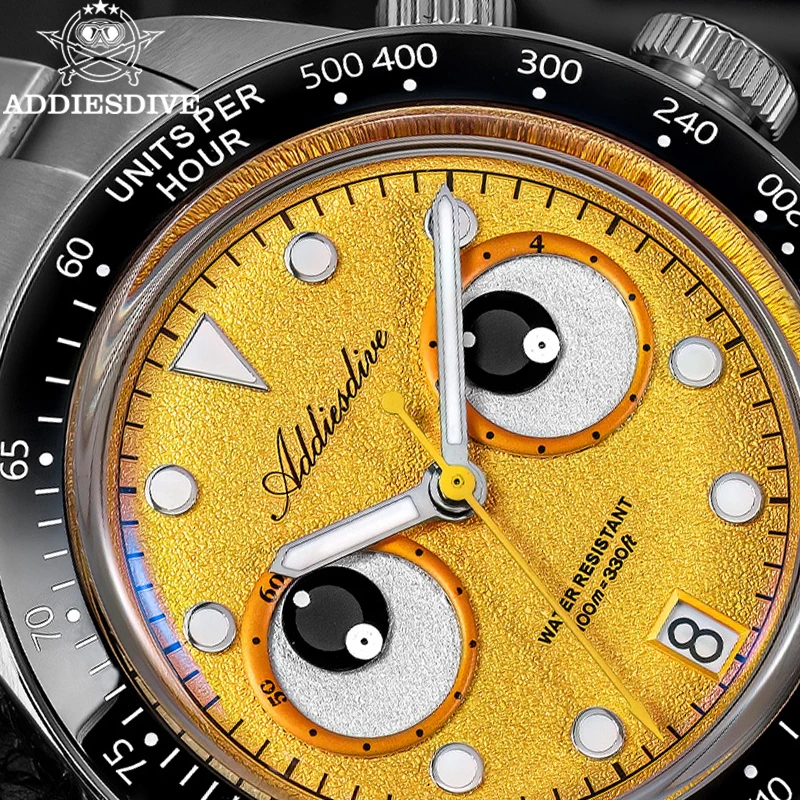 Zero Luxury Watch - ADDIESDIVE Horloge Heren Ceamic Bezel VK64