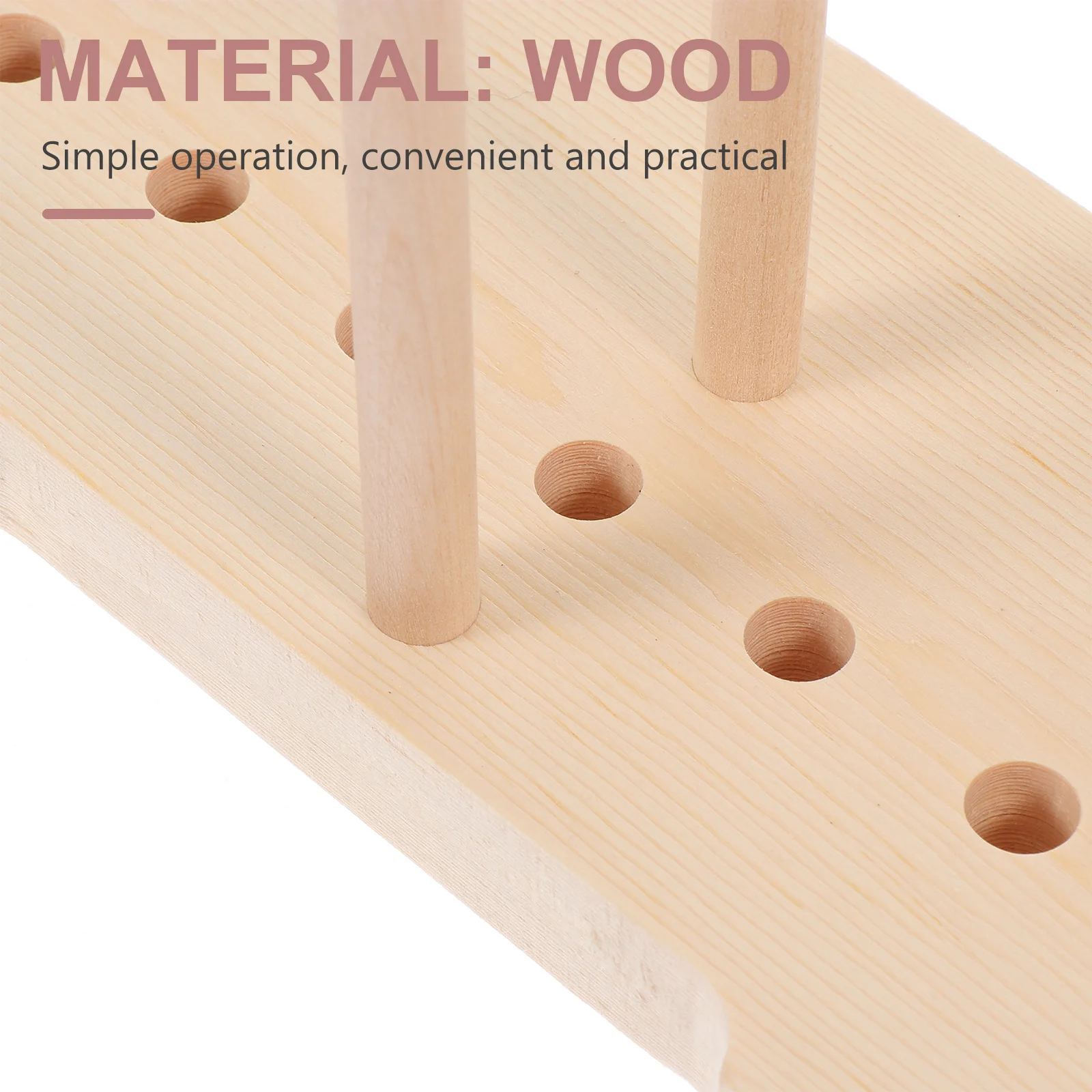 

1 set 1 Set Diy Bow Maker Wooden Wreath Tool Lightweight Portable Scratch Resistant Easy Assembly For Christmas Halloween Party