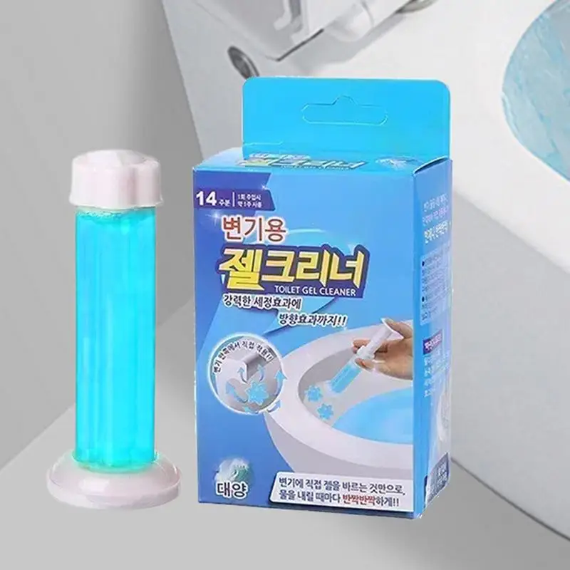 Toilet Freshener Flower Toilet Gel Stamp Lasting Bathroom Scent Smell Eliminator Cleaning Supplies Toilet Bowl Gel Stamp