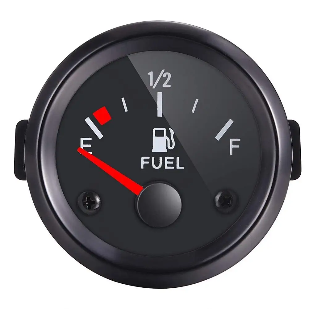 12V 52mm Universal Aluminum Car  Fuel  Gauge Fuel Level Gauge Meter High Sensitivity Upgrade Modification Accessories Parts