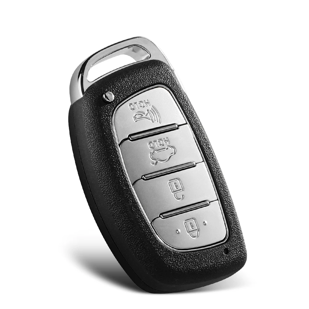 KEYYOU Remote Car Key Case For Hyundai Tucson Elantra IX25 IX35 Sonata 2016 2017 2018+ 4 Buttons Flip Folding TOY40 Blade