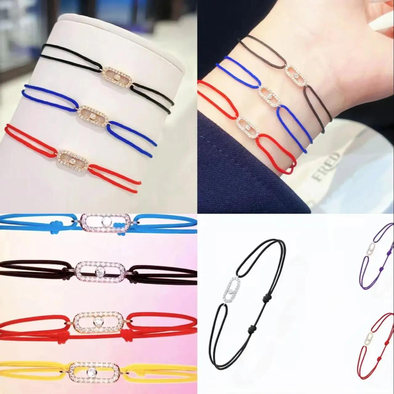 

S905 Sterling Silver lovers bracelet 2025 Hot selling Brand High-end Fashion Luxury Jewelry Mobile Diamonds Exquisite Gifts