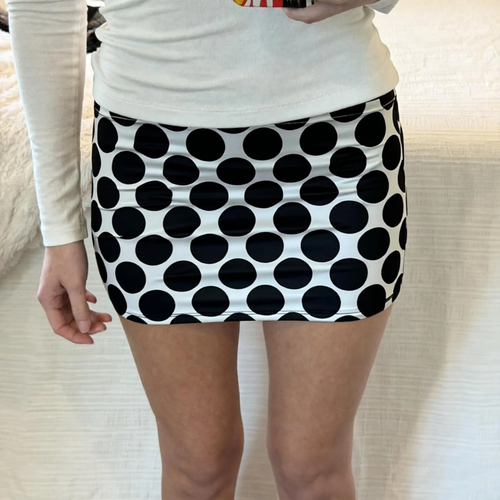 

Юбки в стиле Y2K для женщин: эстетика кокетки, одежда с принтом в горошек, низкая талия, юбка-карандаш для выхода в свет, юбки для клубов в стиле 2000-х, уличная мода