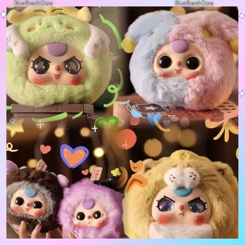 

In Stock Baby Three 12 Constellation Series Blind Box Desktop Ornament Decorative Backpack Pendant Children Birthday Toy Gift
