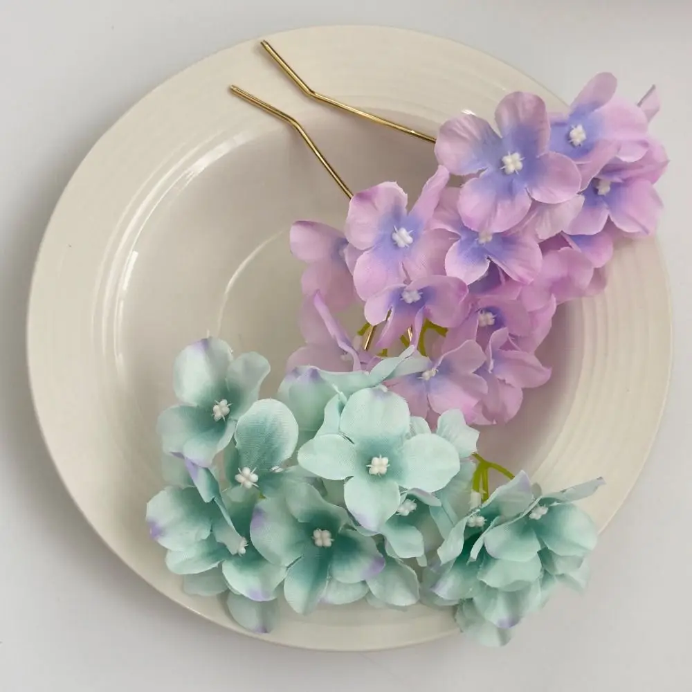 

Приморский стиль отпуска, имитация цветка, палочка для волос, палочки для волос для булочек, палочки для еды, синяя заколка с камелией, головной убор ханьфу