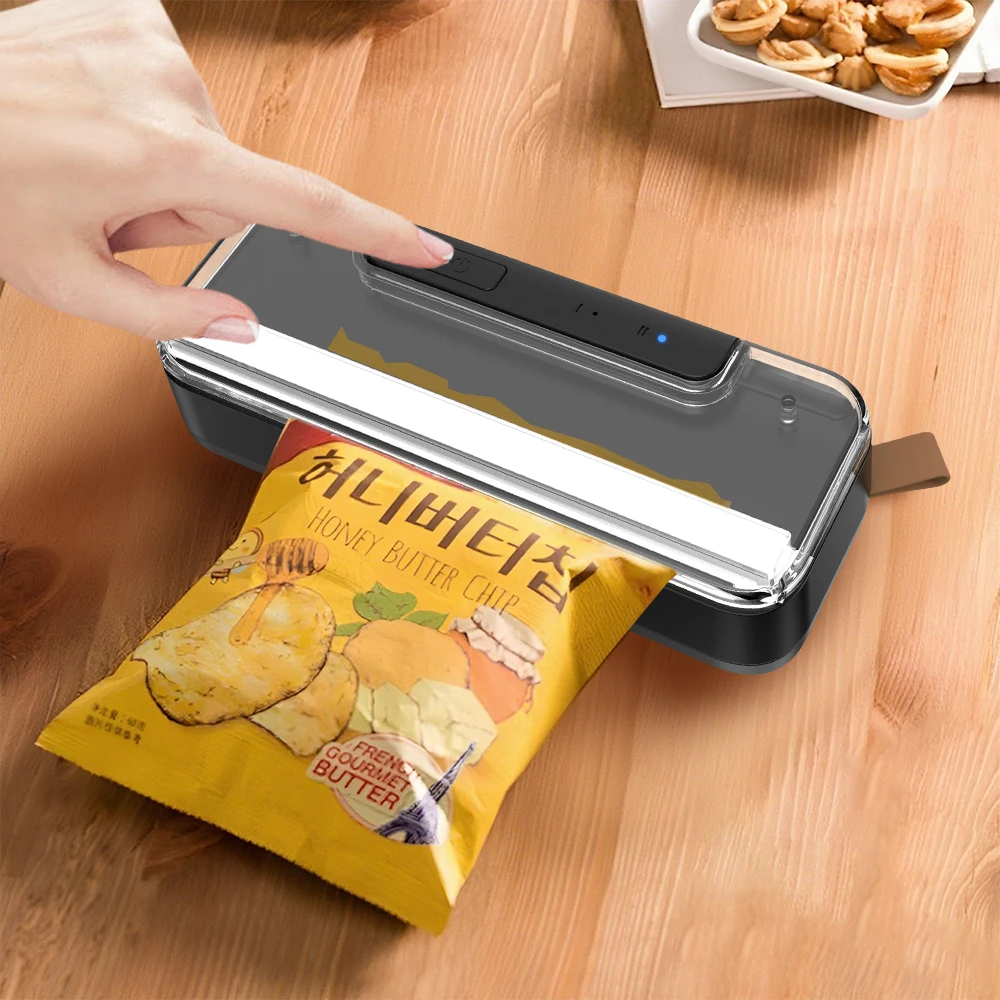 Mini Plastic Bag Sealing Machine, Handheld Rechargeable Packaging Heat Sealing Machine, Multi-Purpose Sealing Machine