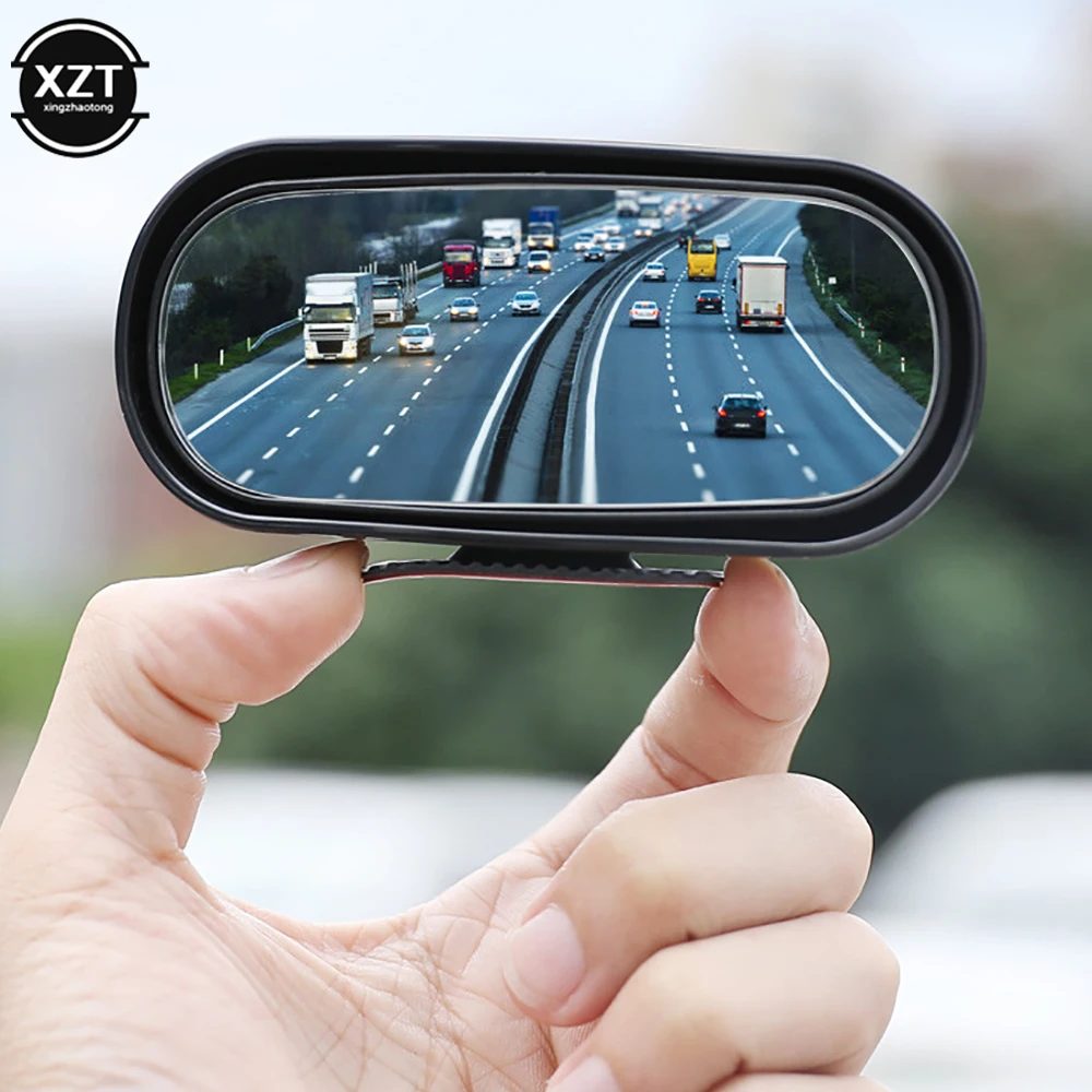 Car Mirror 360 Degree Adjustable Wide Angle Side Rear Mirrors blind spot Snap way for Parking Auxiliary Rear View Mirror