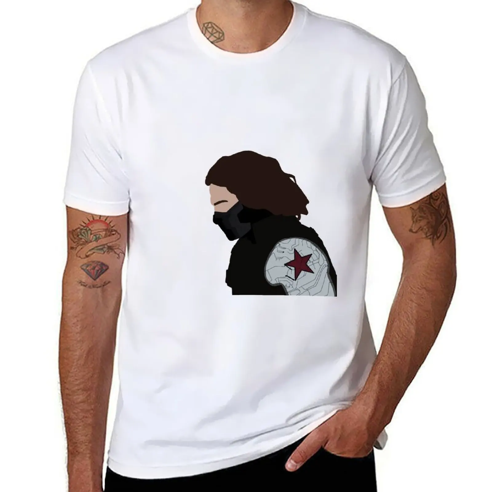 

Sebastian stan, tws T-Shirt man t shirt graphic t shirts for man graphic funny T-Shirt