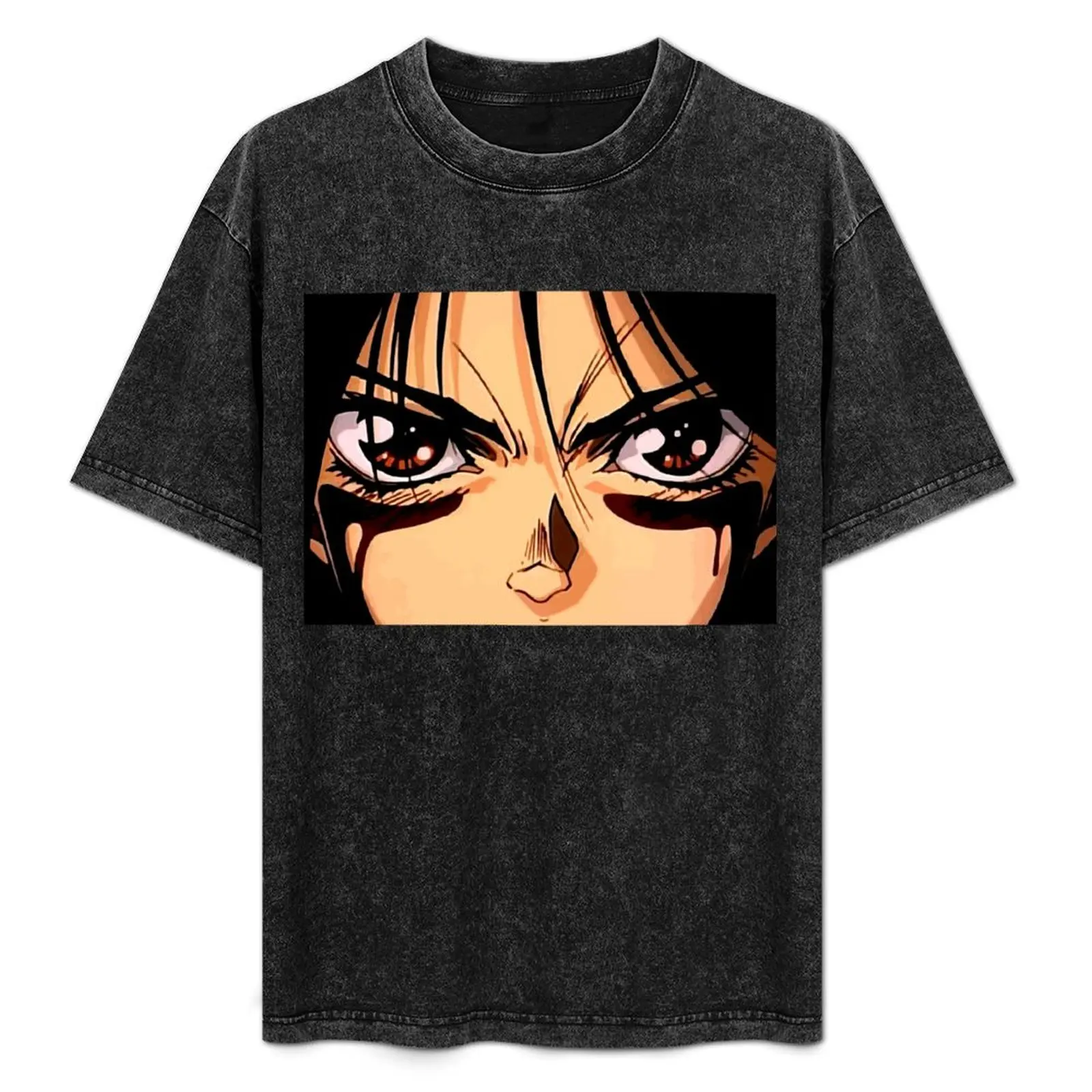 Gunnm - Gally - Alita: Battle Angel (Color) T-Shirt anime t shirts blue archive cotton graphic tees t shirts men