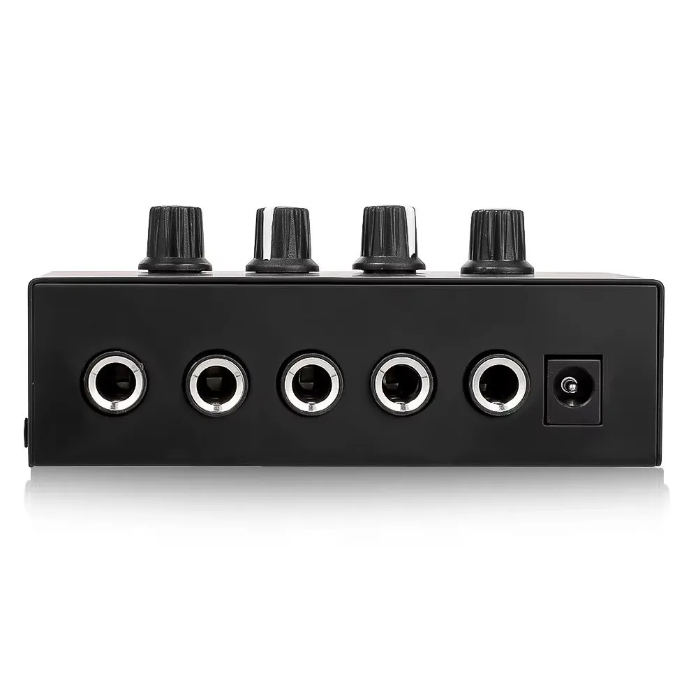 

4 Channels HA400 Ultra-Compact Audio Amplifier 4 Output 1 Input HA400 4 Channels Amplifier Universal Black