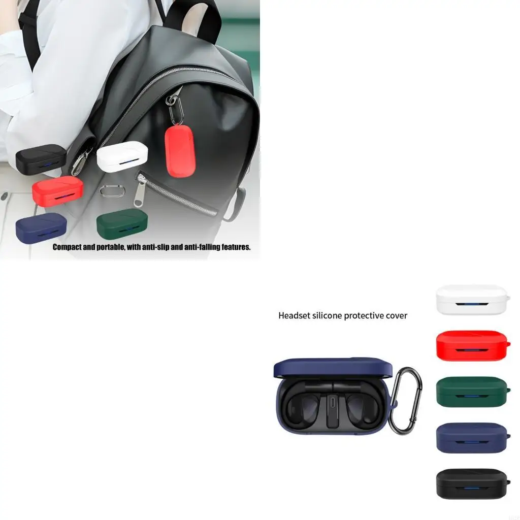 462E Shockproof Sleeve Housing Case Washable Cover Shell for ROG Cetra Open Earbuds