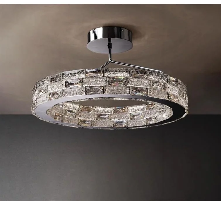 الفاخرة كريستال LED ضوء السقف الحديثة الحد الأدنى مصباح غرفة النوم الراقية غرفة نوم رئيسية غرفة المعيشة المنزل استخدام ضوء السقف