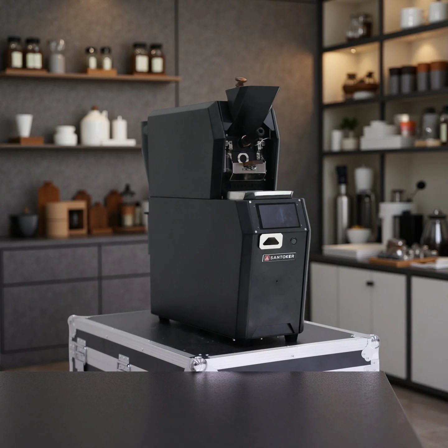 

Santoker 2025 Newest SANTOKER RX300 300g 500g 1kg 2kg Gas Coffee Roaster App Control Coffee Roaster Automatic Bluetooth Machine