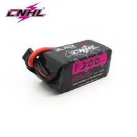 1pc CNHL 4S 14.8V 6S 22.2V Lipo Battery  1300mAh 100C 130C  With XT60 Plug For FPV Airplane Drone Quadcopter Helicopter Hobby