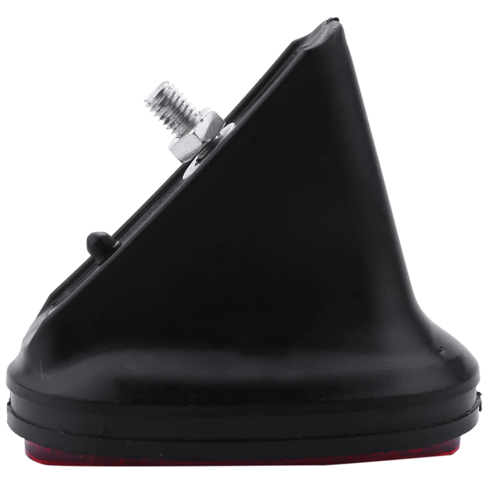 Réflecteur de garde-boue arrière de vélo, garde-boue nar, avertissement rouge et noir, 1 PC