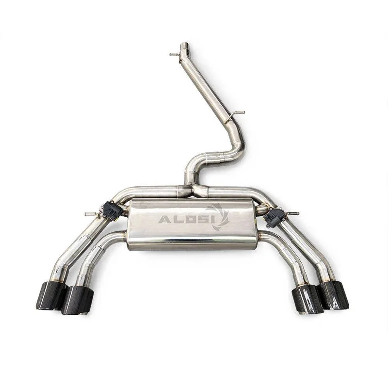 High-quality Catback Exhaust Pipe for SEAT Leon Cupra 2.0T 2017-2021 Stainless Steel Muffler with Valve Performance Upgrade