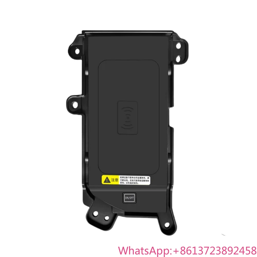 

Car Wireless Charger 15W Fast Car Wireless Charger Mobile Phone Charging Panel for Toyota Land Cruiser 300 RHD-LHD 2021-2024