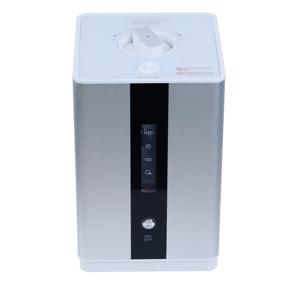 Imagem -02 - Mfly Hidrogênio Inalação Máquina Gerador de Hidrogênio Alta Pureza Baixo Ruído Spe Pem 9999 150ml por Min
