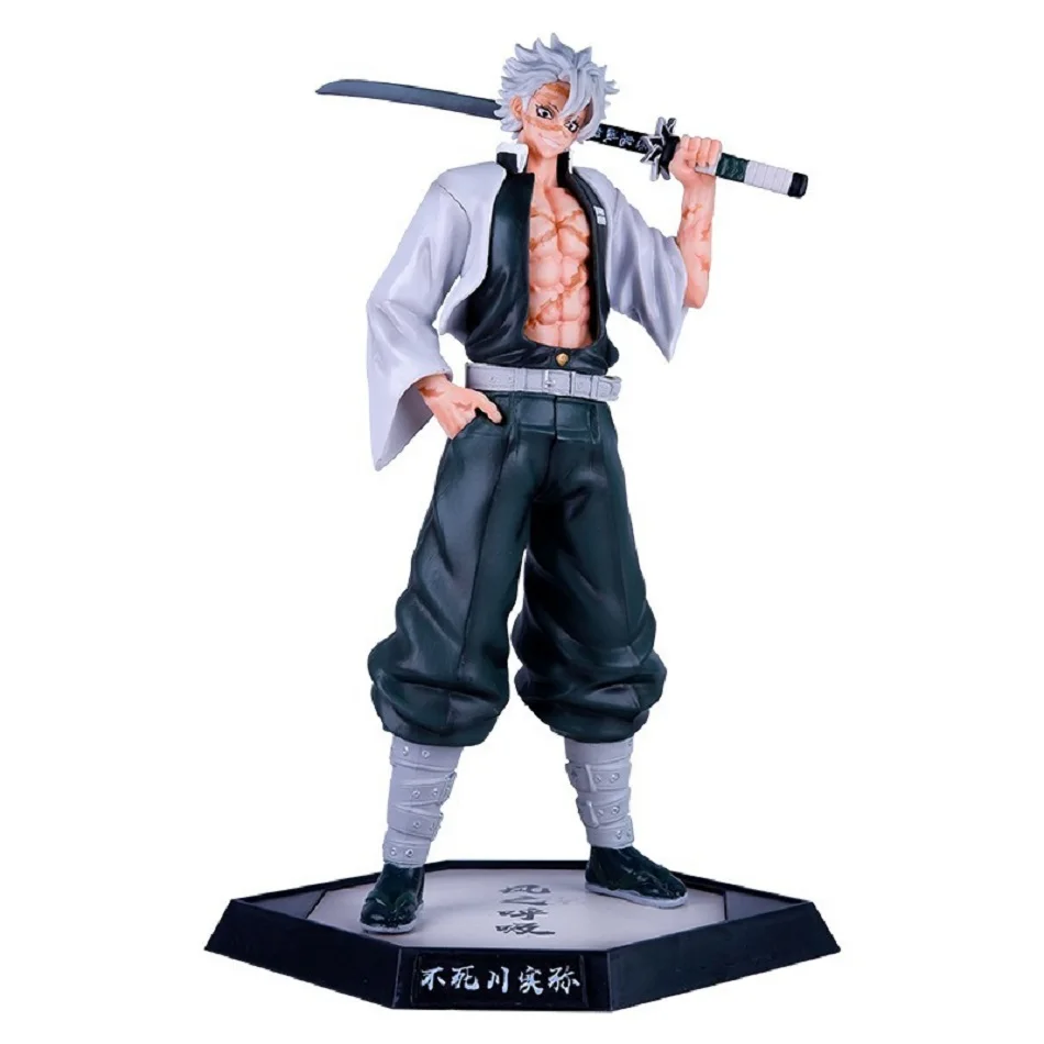 Anime Demon Slayer Figur Kamado Tanjirou Nezuko Actionfigur PVC-Modell Spielzeug Zenitsu Figurine Inosuke Kimetsu Yaiba Figura Geschenk