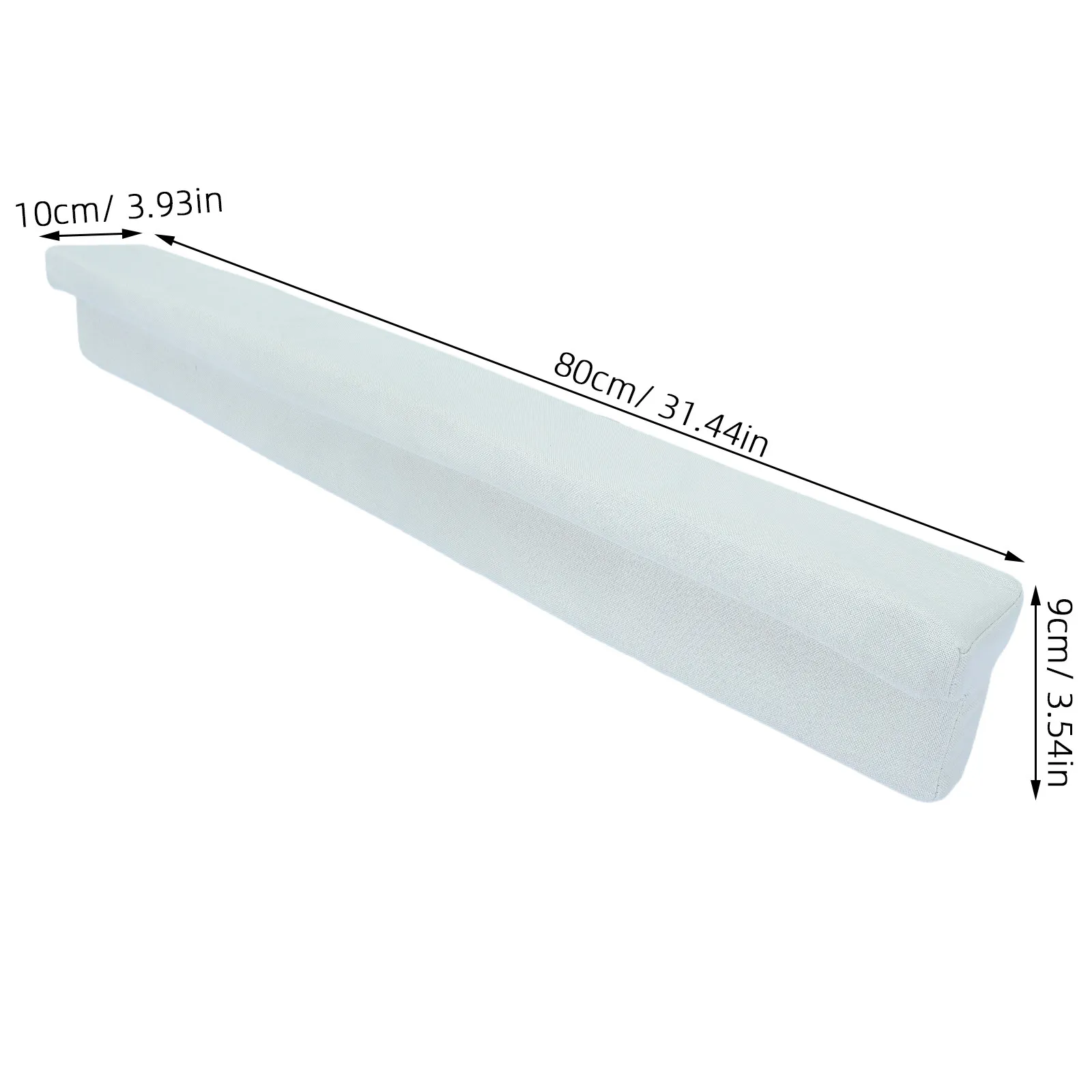 T Shaped Bed Gap Filler Foam Insert Removable Washable Cover Mattress Side Bridge Crack Stopper Bed Wall Headboard Gap Blocker