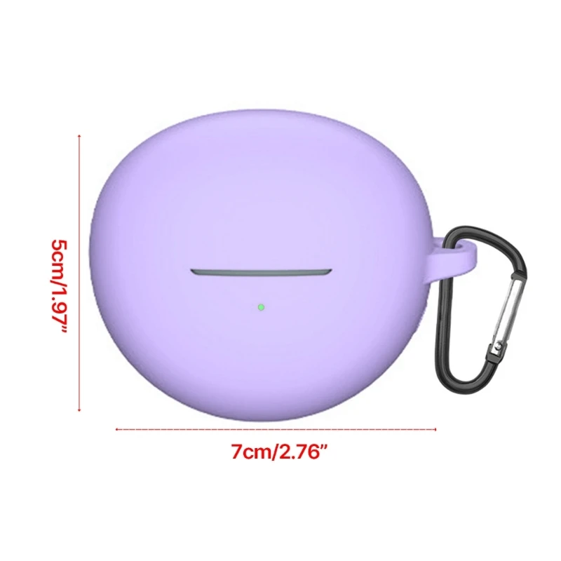 ถุงเก็บฝาครอบเคสแบบเต็มตัวสำหรับหูฟัง FreeClip ครอบคลุมวัสดุซิลิโคนนุ่มสบาย Dropship