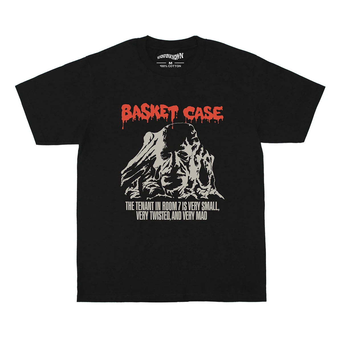 バスケットケース Tシャツホラーカルト映画脳ダメージグールズ紳士服 