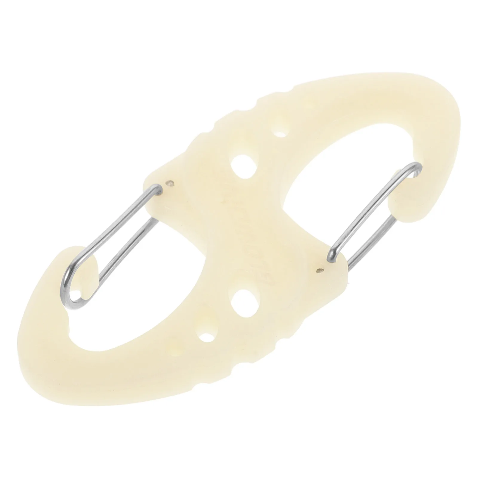 

Night Glow Buckle Stainless Steel Spring Hooks Heavy Duty Snaps Secure Attachment Diving Equipment Double Ended Clip for Diving
