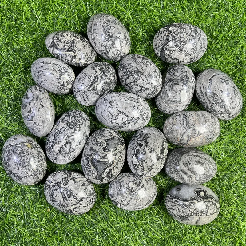 

#'# Hot Sales Wholesale High Quality Natural Crystal Hand Carved Picasso Jasper Palm Stone For Healing