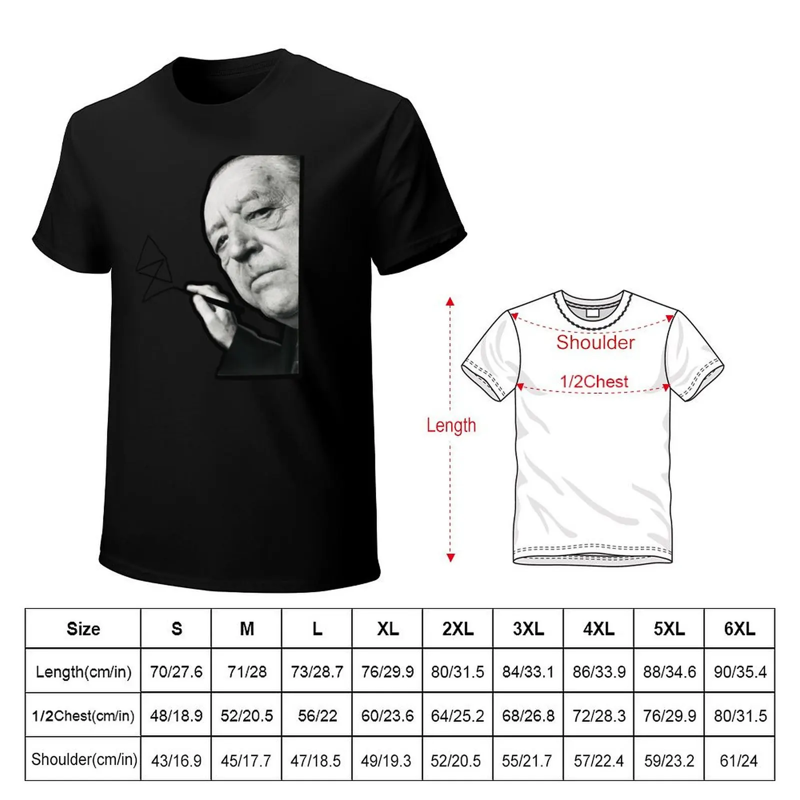 One Continuous Line T-Shirt Plus Size Simple Casual Top