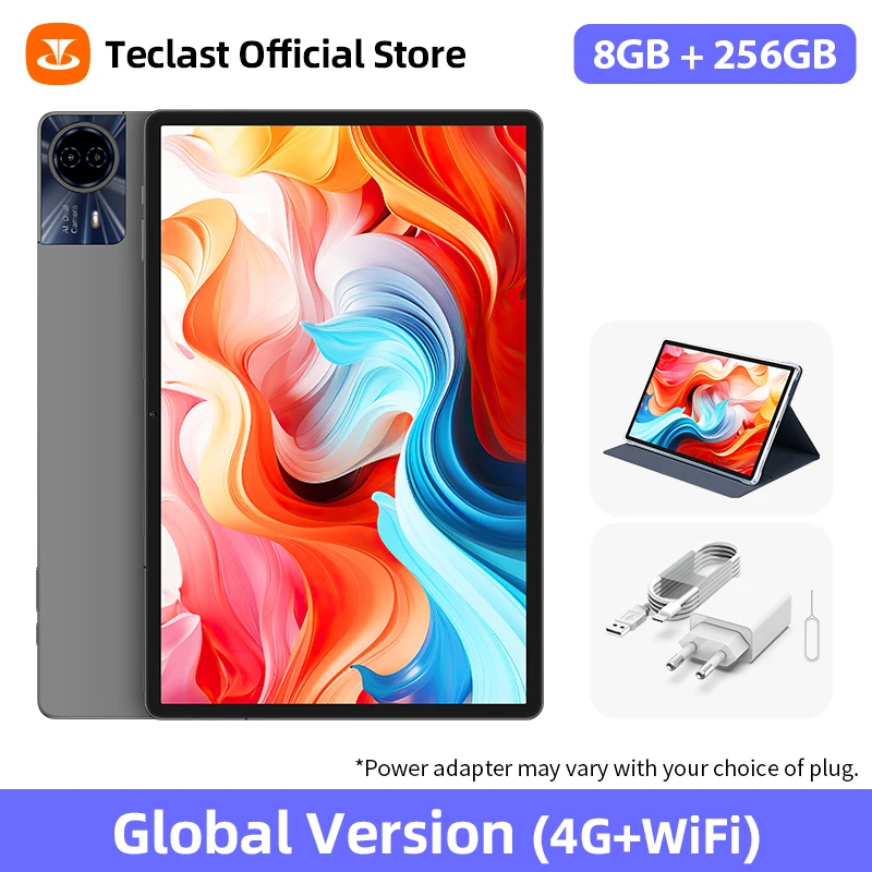 To Teclast T65 Max 13" HD Display Android 14 Tablet MediaTek G99 8GB RAM 256GB ROM 10000mAh Battery Widevine L1