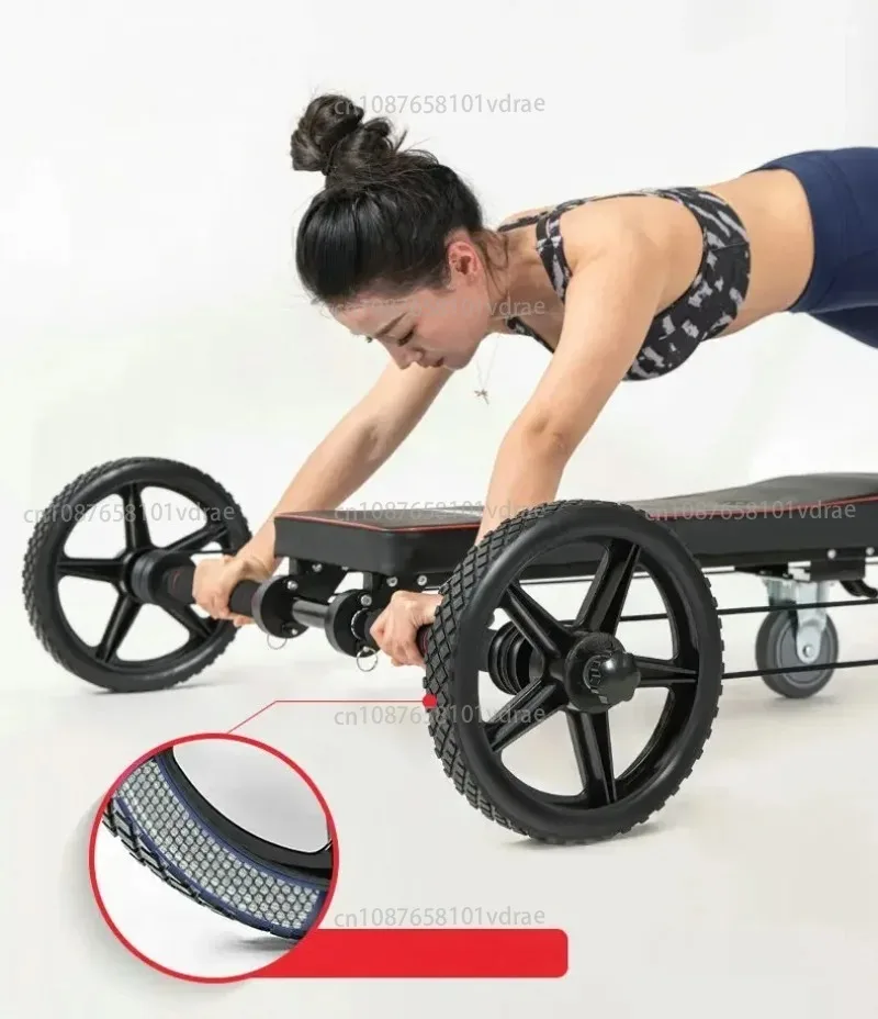 دراجة تمرين متعددة الوظائف، معدات رياضية لبطن الضفدع ذات الارتداد التلقائي، آلة فقدان الوزن، نظام اللياقة البدنية لإجمالي الجسم #3