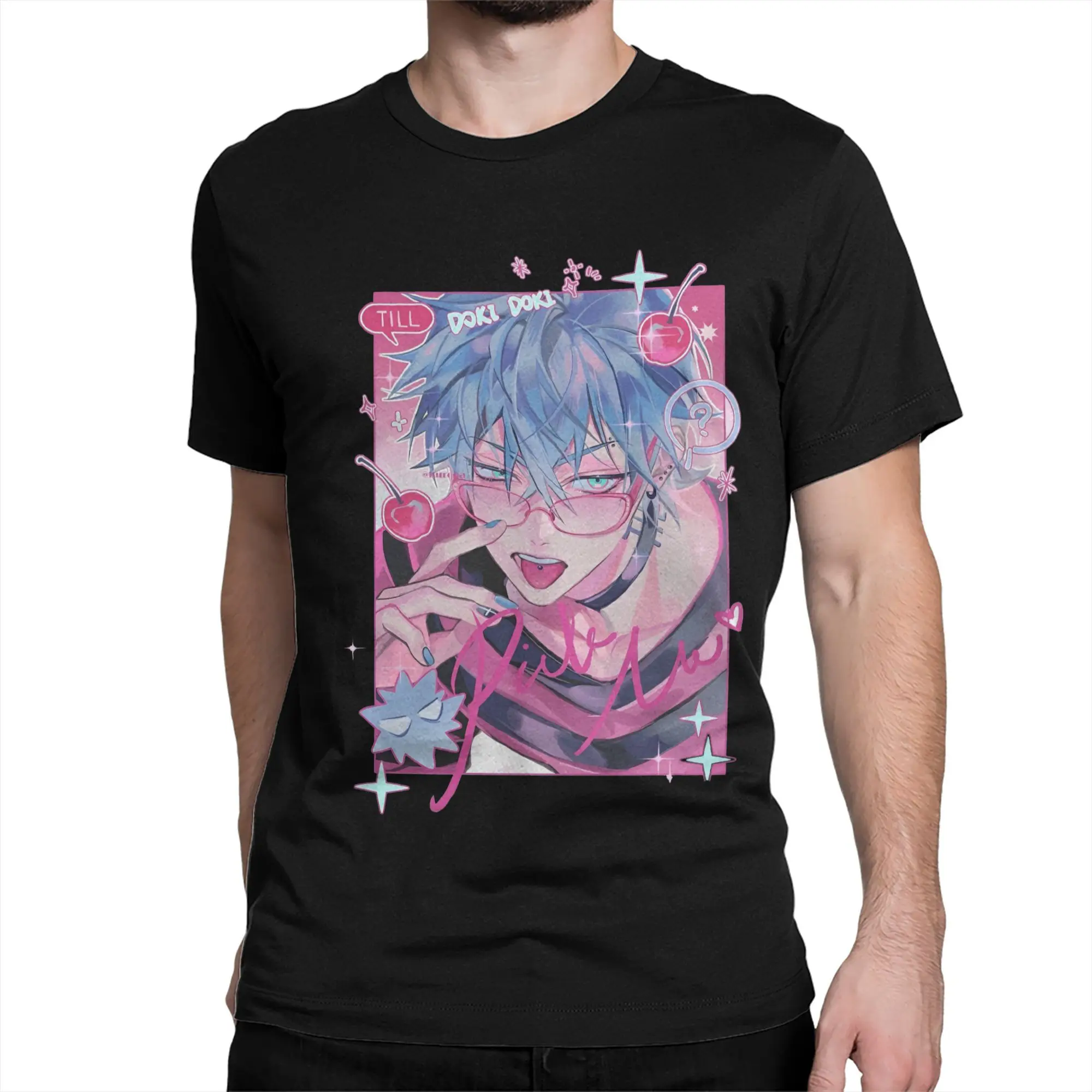 Alien Stage Men Women's T Shirt Till Ivan Anime Humorous Tees Short Sleeve O Neck T-Shirts Cotton Original Tops